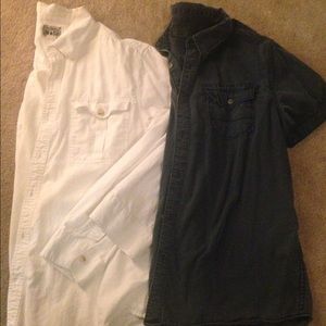 Converse one star button down shirts