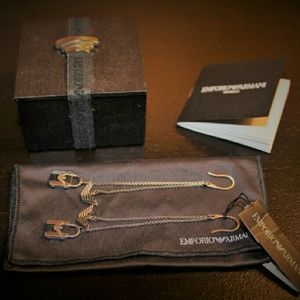 Emporio Armani Sterling Silver Earrings