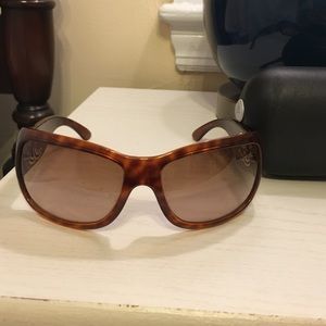Chanel Tortoiseshell Sunglasses with Gold Cs
