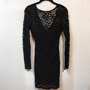 Black Lace Elegant Dress🌹