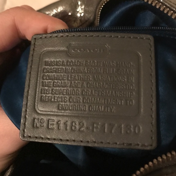 Metallic coach purse - Picture 3 of 3