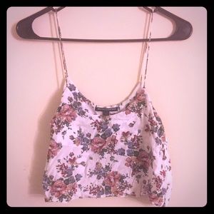 Floral Crop-top