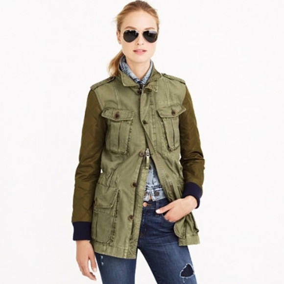 J.Crew Fatigue Quilted Utility Jacket - Picture 2 of 4