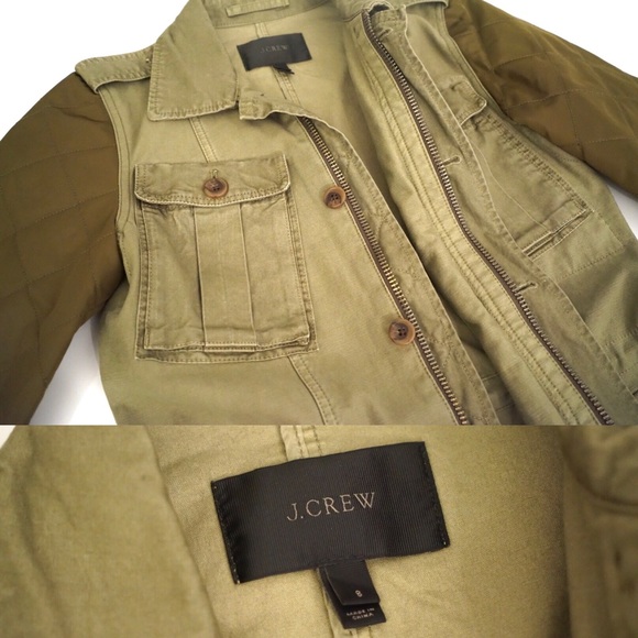 J.Crew Fatigue Quilted Utility Jacket - Picture 4 of 4