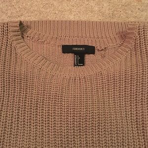 Tan sweater