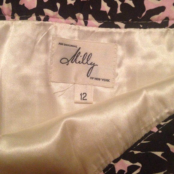 An Original Milly of New York Wool Skirt Size 12