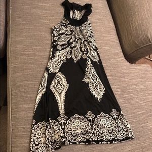 Stylish halter neck dress