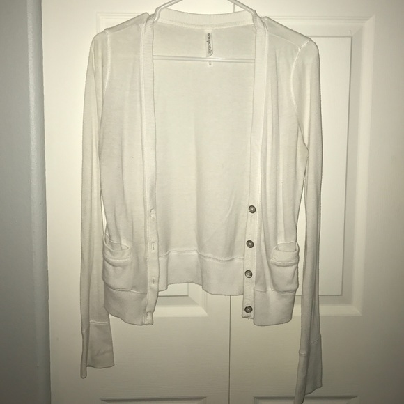 Aeropostale Sweaters - Medium white cardigan from Aeropostale