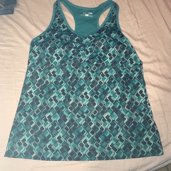 Active tank with built in bra!