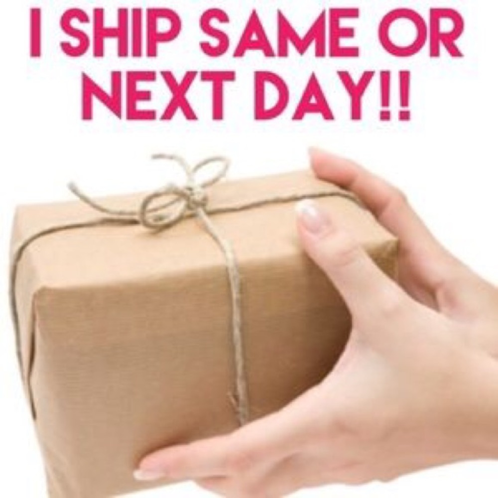 I ship next business day if I can't ship same day