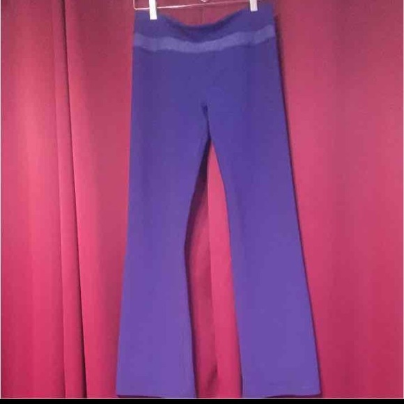 Lululemon groove leggings blue/purple color sz 8