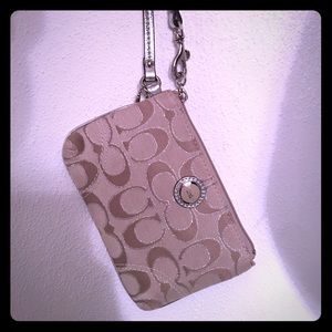 Coach wristlet