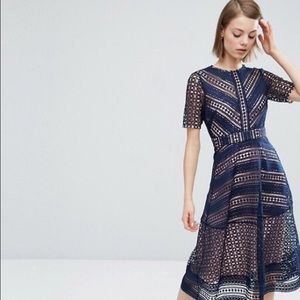 Lace Midi Dress