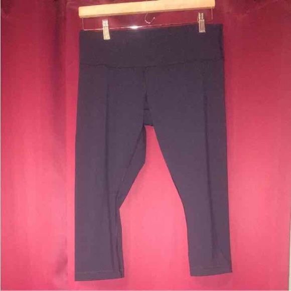 Lululemon wunder under navy leggings sz 10