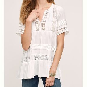 Maeve for Anthropologie lace tunic