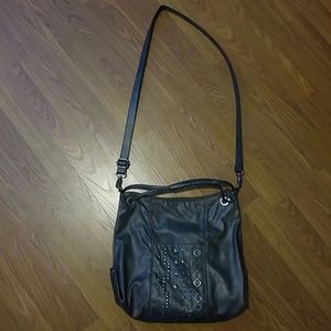 Gray Crossbody Purse