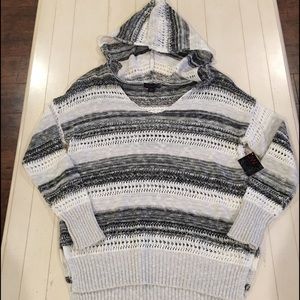 JW Style Hooded Knit Sweater