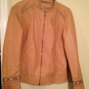 Tan color light jacket