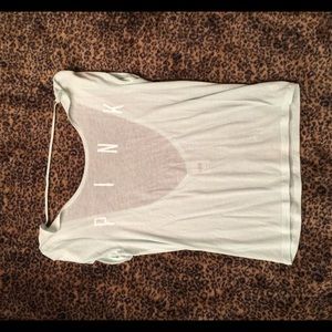 Mint green VS flowy shirt