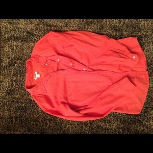 Button down collared shirt