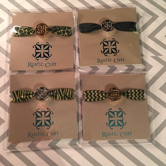 Rustic Cuff set of 4.