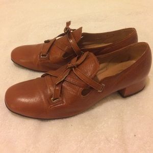 Vintage leather loafers