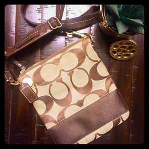 Coach swingpack bag.