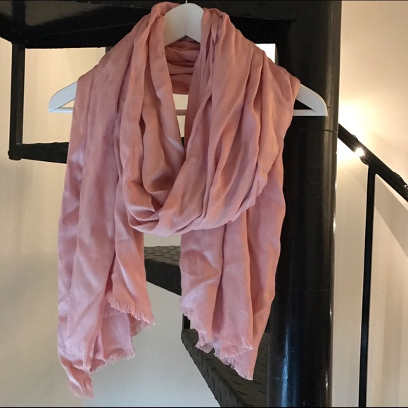 Sold - Salmon pink scarf
