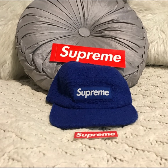 Supreme Bouclé Camp Cap
