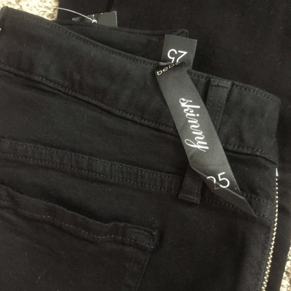 Bebe Side Zipper Skinny Jeans - Picture 2 of 4