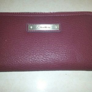Calvin Klein Burgandy Wallet