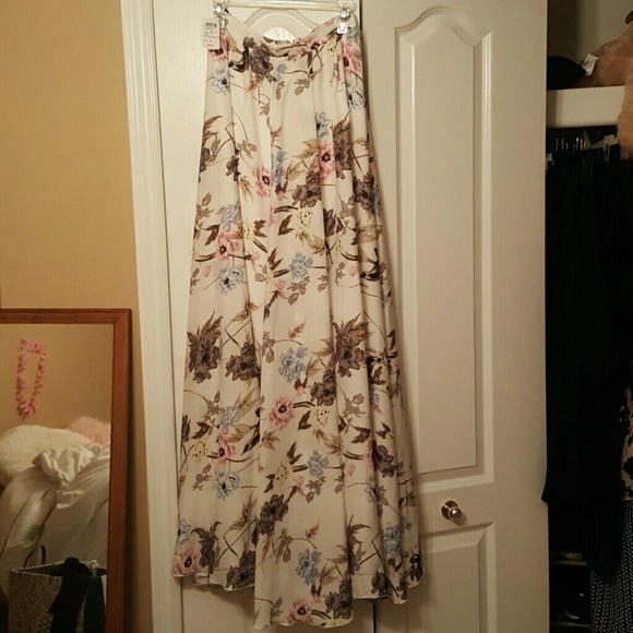 Floral Maxi Skirt