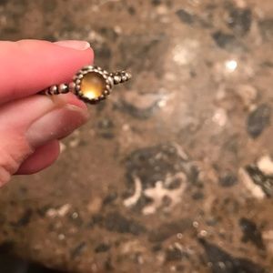 Pandora birthstone ring for November