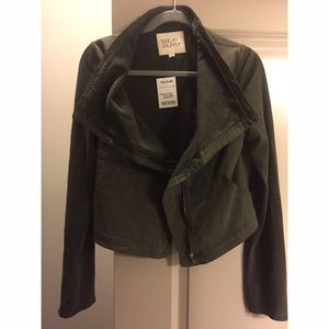 Army green jacket