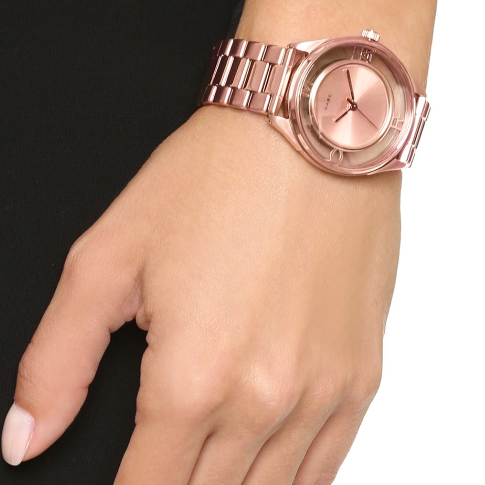 Marc Jacobs rose gold tether watch - Picture 4 of 7