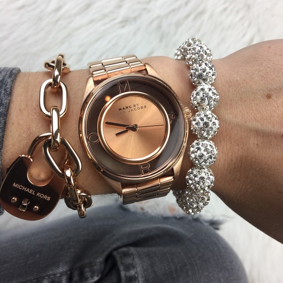 Marc Jacobs rose gold tether watch - Picture 3 of 7