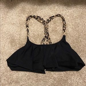 Victoria's Secret PINK black bikini top