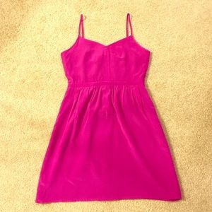 Madewell silk cami dress