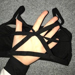 Sexy black bralette