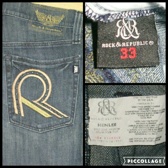 Rock & Republic Henlee Bootcut Men's Jeans - Picture 4 of 4