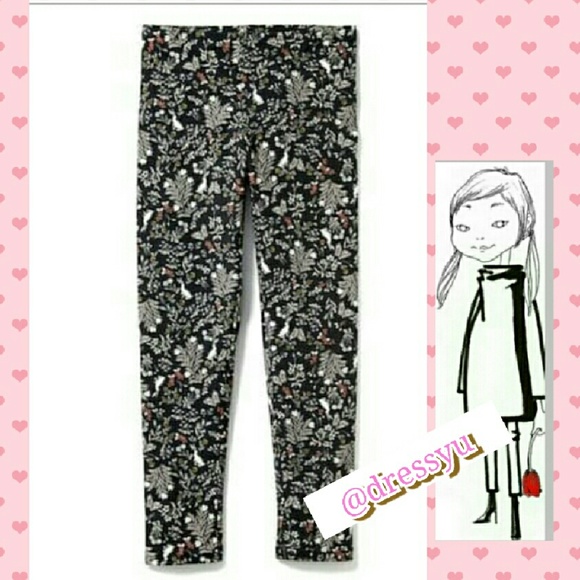 SEE THE RABBIT STRETCH LEGGINGS
