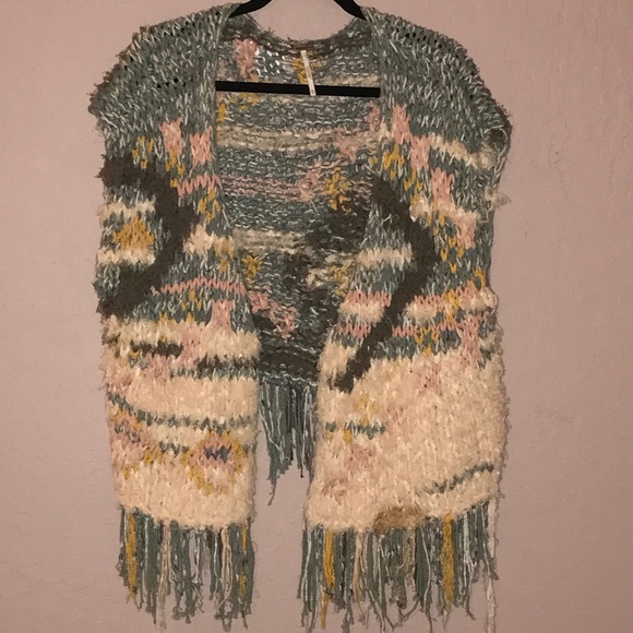 Free people 'Rag Rug' Knit Vest - Picture 4 of 4