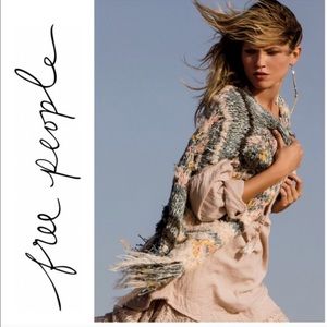 Free people 'Rag Rug' Knit Vest