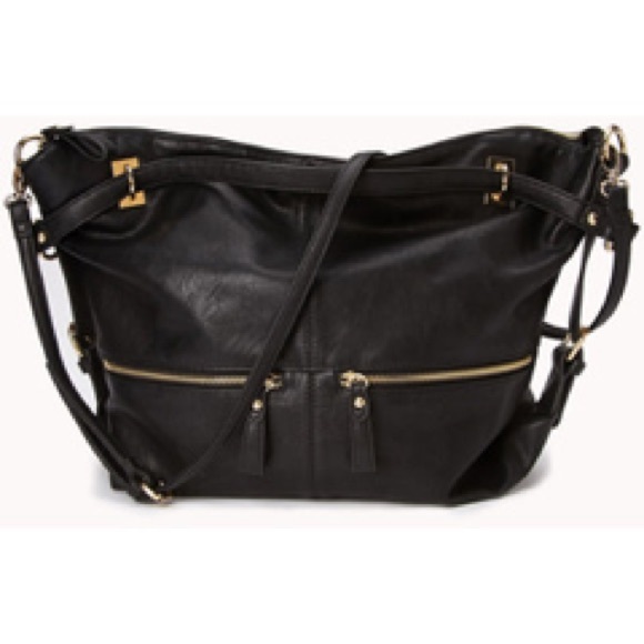 Forever 21 Vegan Leather Hobo Bag