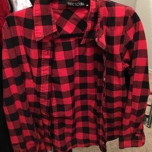 Red plaid Shirt