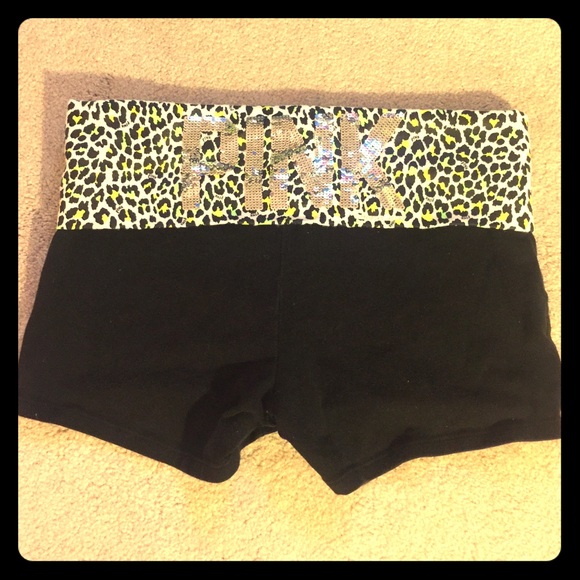 Victoria's Secret PINK yoga shorts