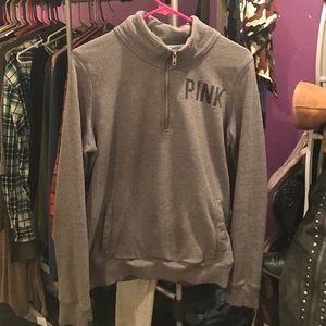 VS PINK half zip