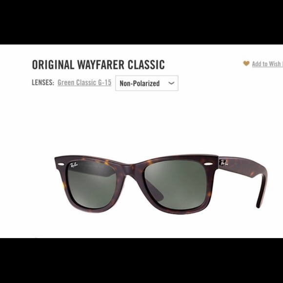 Original Wayfarer Classic Ray Bans