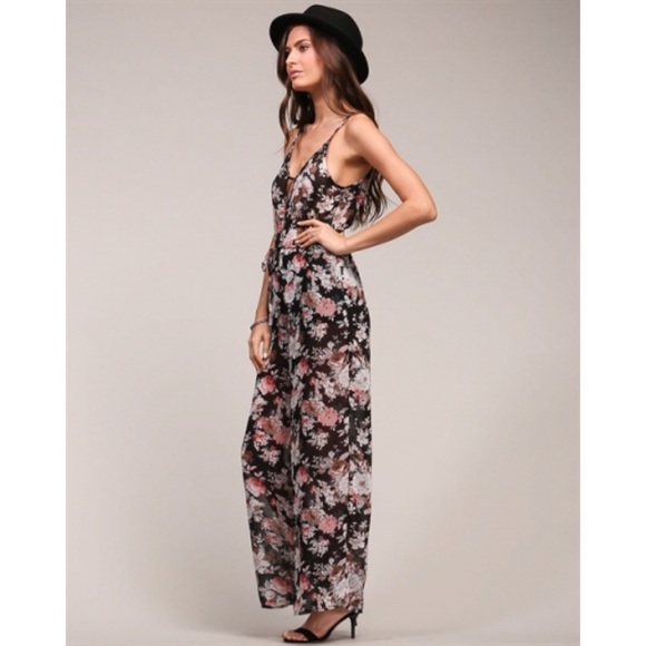 LAST 1️⃣ Floral Jumpsuit - Picture 4 of 6