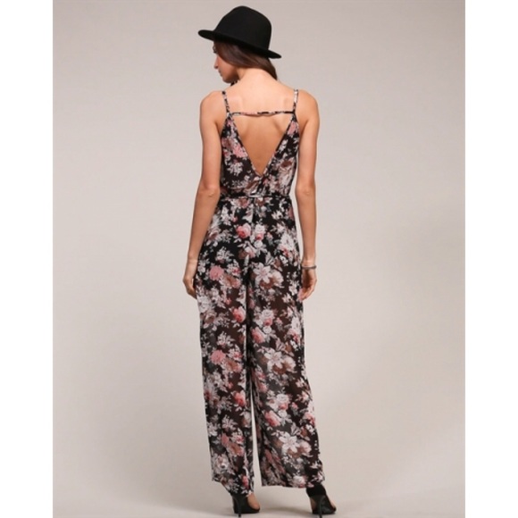 LAST 1️⃣ Floral Jumpsuit - Picture 5 of 6